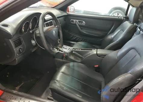 2004 Mercedes-Benz Slk 230 Kompressor из США, поврежденный, VIN WDBKK49F94F299314